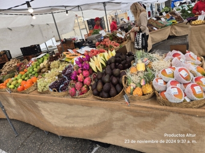 Nuestra parada en el mercadillo de Denia